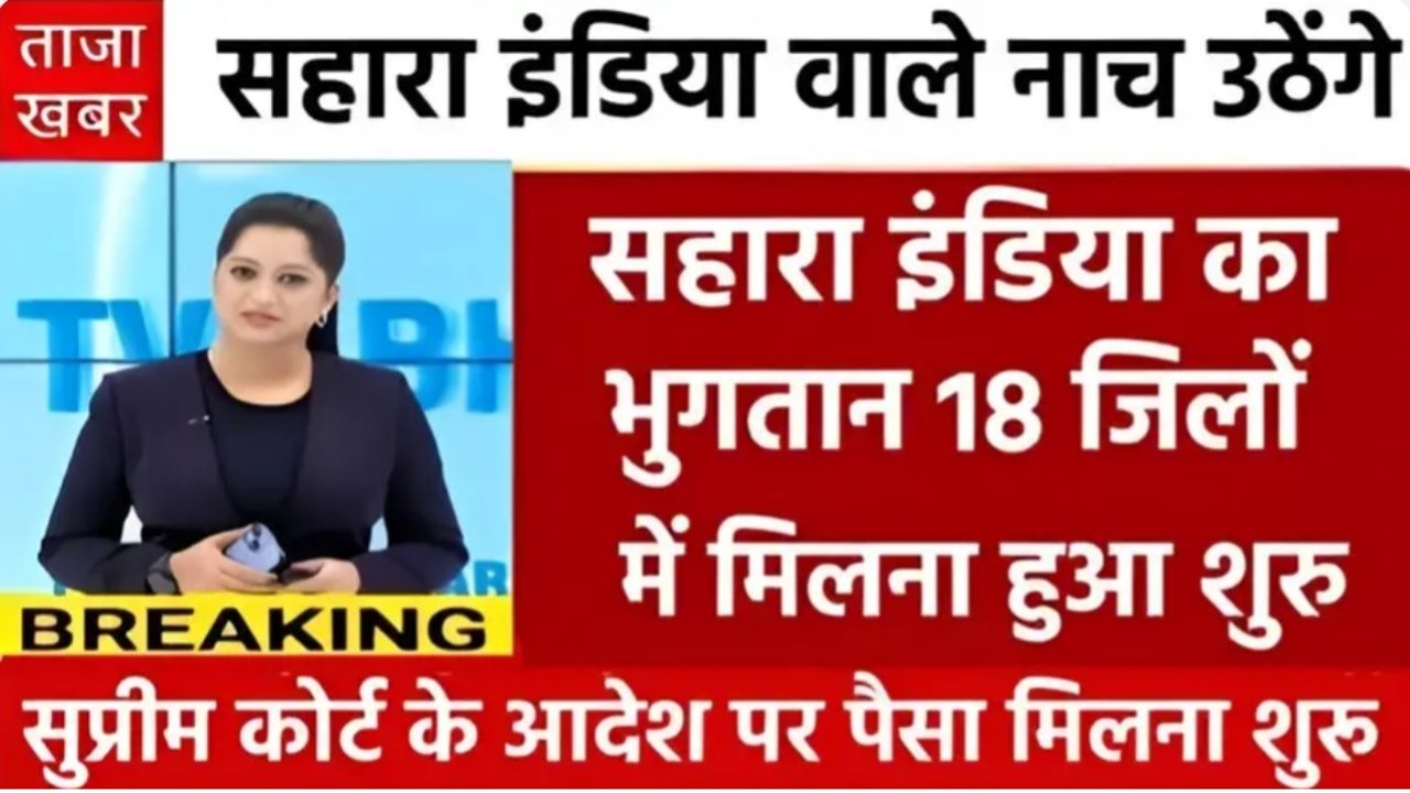 Sahara India Money Refund Update